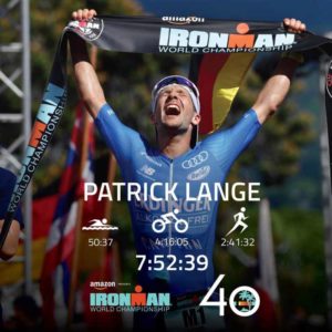 Sotto le 8 ore! Patrick Lange chiude l'Ironman Hawaii World Championship 2018 in 7:52:39, stabilendo il nuovo record del percorso