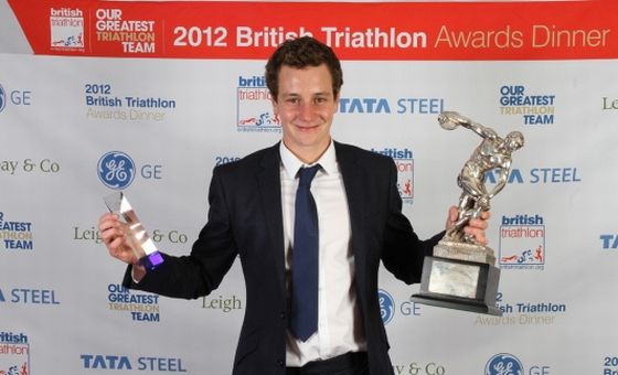 2012 British Triathlon Awards Dinner, vince Alistair Brownlee