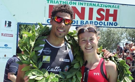 Alice Betto e Aurélien Raphael vincitori del Triathlon Internazionale di Bardolino 2012