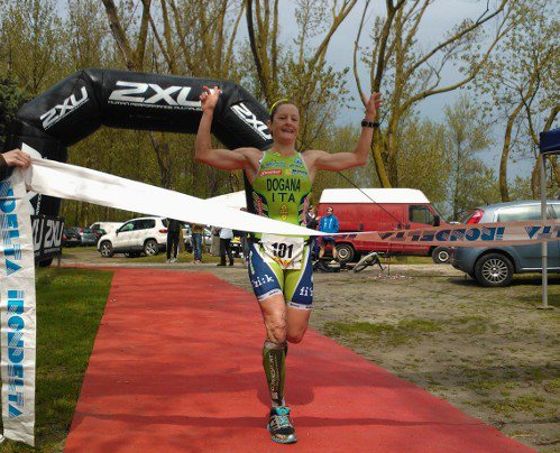 Martina Dogana vince il 1° Triathlon Medio Lido di Volano