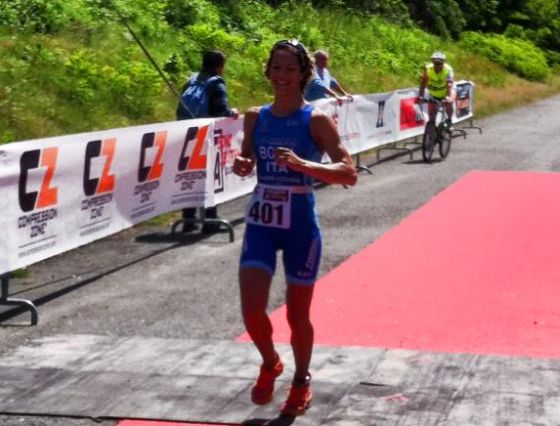 Charlotte Bonin vince il 4° Triathlon Sprint di Recetto