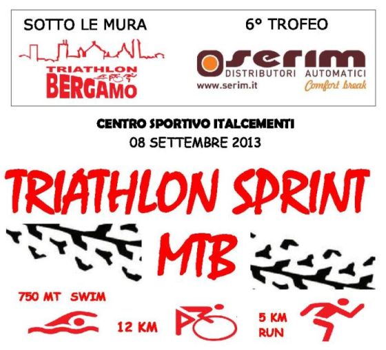 Il Triathlon torna a Bergamo, all'Italcementi