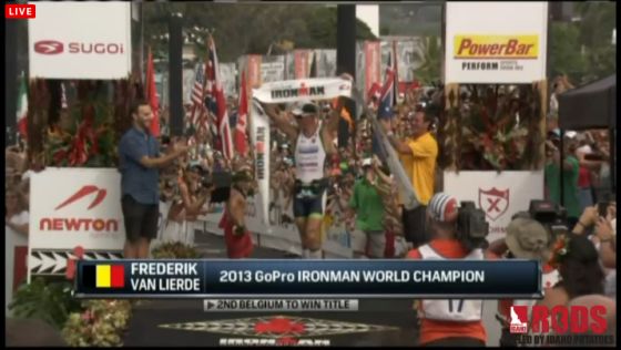 Frederik Van Lierde vince l'Ironman Hawaii 2013