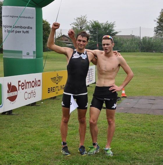 Davide e Paolo Bargellini trionfano al Triathlon Sprint di Milano 2013