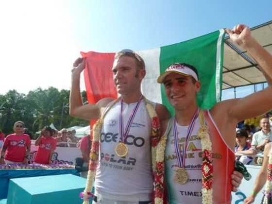 Massimo Cigana e Alberto Casadei nella doppietta vincente a Phuket del 2011
