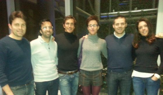 Da sinistra: Ivan Risti, Dario Nardone, Daniel Fontana, Marta Gaiardelli, Daniele Moraglia e Micol Ramundo