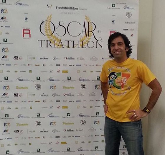Dario Nardone, organizzatore degli Oscar del Triathlon
