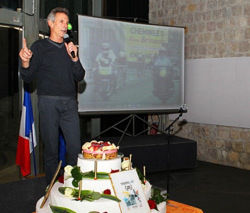 Mark Allen ad Avignone per la festa dei 25 anni dell'ITU