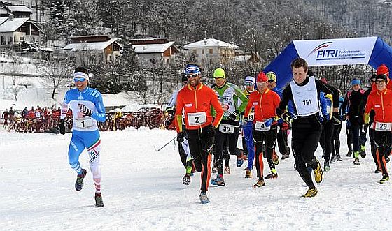 Winter Triathlon Chialamberto nel segno di Daniel Antonioli e Roberta Gasparini