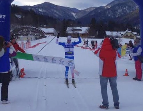 Daniel Antonioli vince al Winter Triathlon Tarvisio 2015 il suo 9° titolo tricolore di specialità