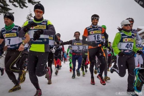 La partenza del Wintersports Vallespluga 2015