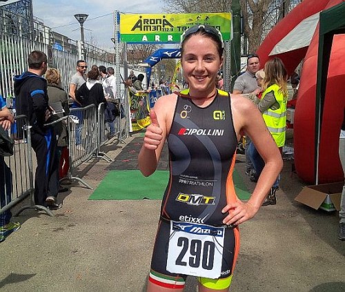 L'ungherese Gabriella Zelinka del PPR Team vince il Triathlon Città di Torino 2015