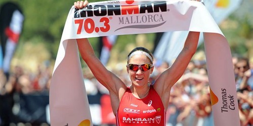 Daniela Ryf vince l'Ironman 70.3 Mallorca del 9 maggio 2015