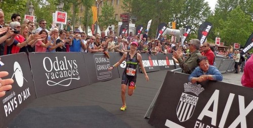Gabriella Zelinka del PPR Team vince l'Ironman 70.3 Pays d'Aix del 3 maggio 2015
