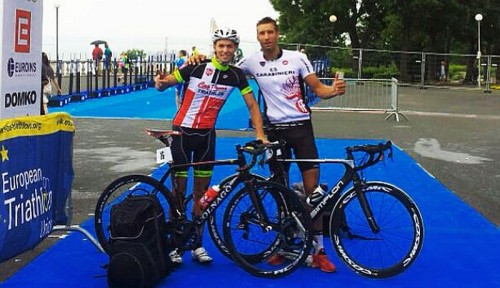 Dario Chitti e Daniel Hofer si piazzano al 5° e 8° posto del Burgas Triathlon European Cup del 21 giugno 2015