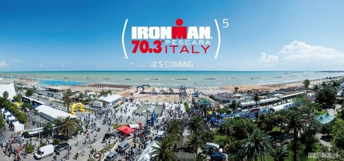 La quinta edizione dell'Ironman 70.3 Italy è in programma a Pescara domenica 14 giugno 2015