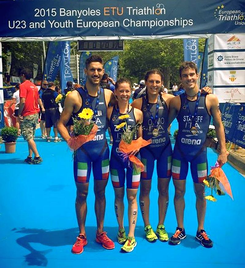 Italia Under23 in grande spolvero agli Europei di triathlon di Banyoles