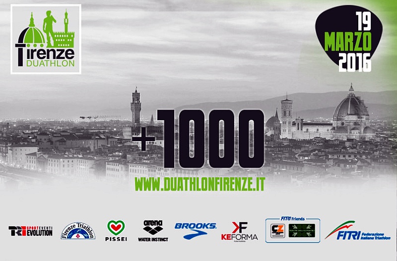 I 1000 dei Campionati Italiani Duathlon Firenze!