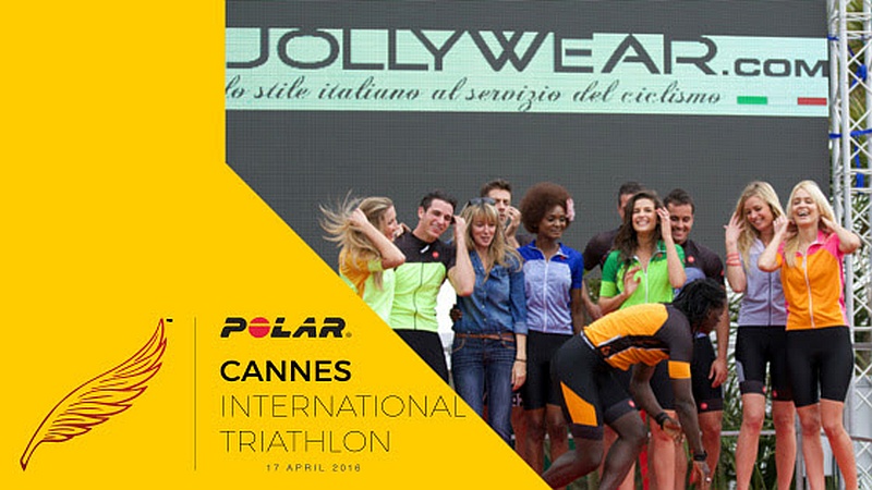 Jollywear veste il meglio del Cannes International Triathlon 2016