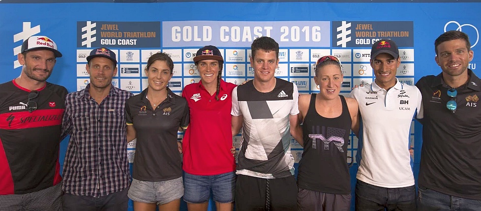 La start list dell’ITU World Triathlon Gold Coast
