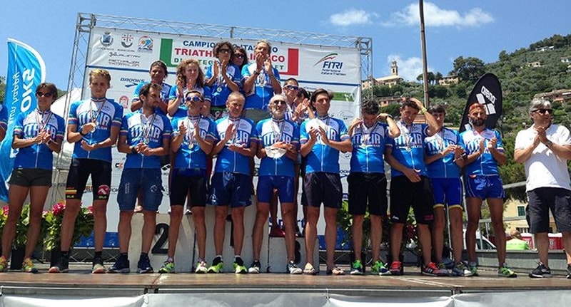 Le maglie tricolori dei Campionati Italiani Triathlon Olimpico Age Group