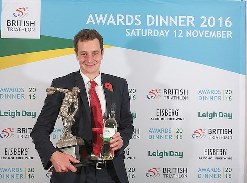 Alistair Browlee premiato ai British Triathlon Awards