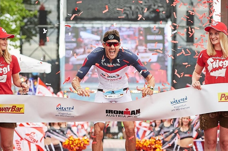 Il tedesco Jan Frodeno trionfa all'Ironman Austria 2017 a Klagenfurt