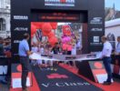 La spagnola Saleta Castro è prima all’Ironman Maastricht – Limburg 2017 (Foto ©Ironman Maastricht – Limburg)