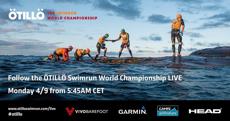 Dalle 13.00 il live del mitico ÖtillÖ Swimrun World Championship