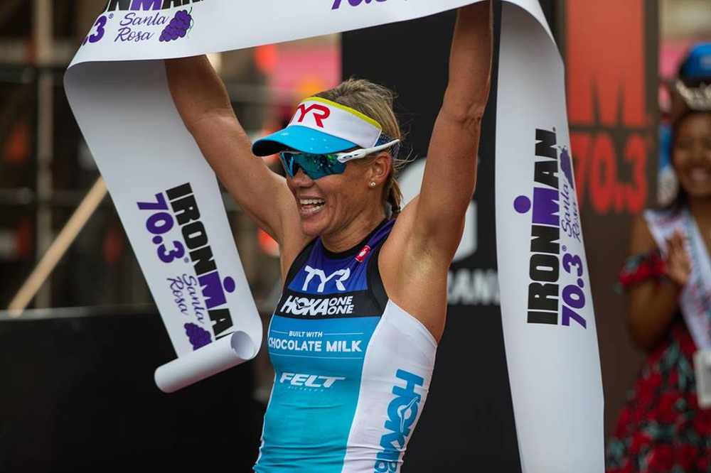 L'australiana Mirinda Carfrae vince l'Ironman 70.3 Santa Rosa, trasformato in una gara "bike-run"