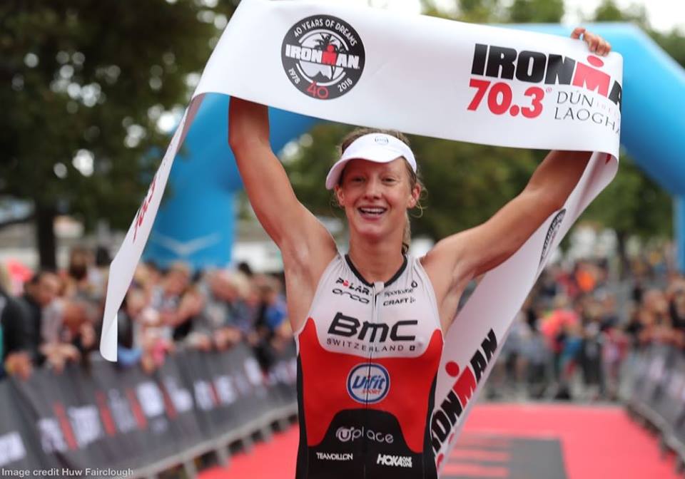 La britannica Emma Pallant si aggiudica l'Ironman 70.3 Dun Laoghaire 2018