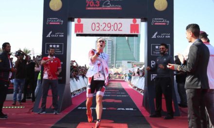 Kristian Blummenfelt vola! E’ record mondiale all’Ironman 70.3 in Bahrain
