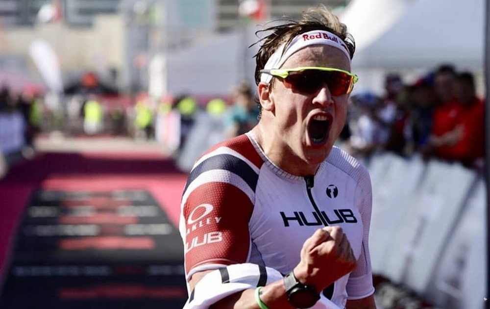 Il norvegese Kristian Blummenfelt trionfa all'Ironman 70.3 Middle East Championship 2018. Suo il nuovo record mondiale!