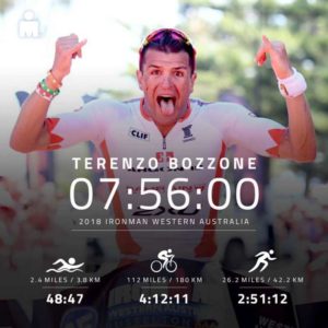 Terenzo Bozzone Ironman Western Australia 2018