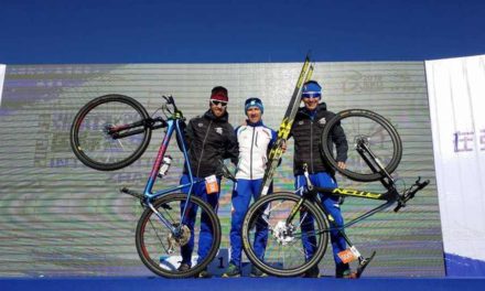 Winter Triathlon: Daniel Antonioli e Giuseppe Lamastra sono 5° e 6° nella “preview” delle Olimpiadi Invernali di Pechino 2022