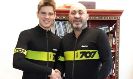 Marcello Ugazio vola e… veste la maglia del 707 Triathlon Team