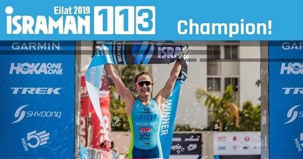 Azzurro Israman: a Eilat Martina Dogana vince il triathlon half distance, Marco Corti è terzo nel full