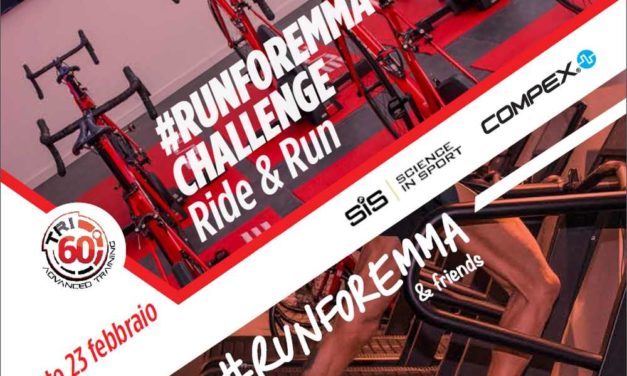 #RunForEmma & Friend lancia una nuova sfida: una “Ride&Run” per sostenere il progetto #KeepSmiling a favore dei bambini affetti da SMA. L’appuntamento è da Tri60 sabato 23 febbraio 2019