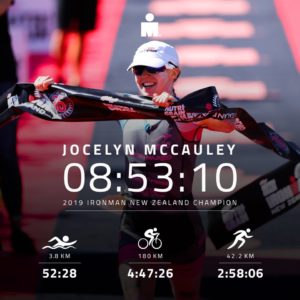La statunitense fa suo l'Ironman New Zealand 2019 a suo di record (in maratona e tempo totale).
