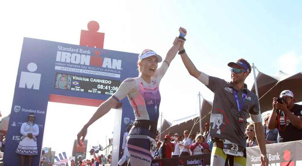 La britannica Lucy Charles è la regina dell'Ironman African Championship South Africa 2019.