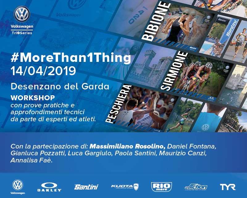 #MoreThan1Thing: una giornata di workshop sul triathlon, aspettando il Volkswagen TriO Series 2019