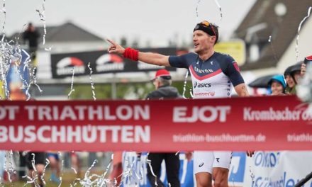 Jan Frodeno torna in gara: corre e vince l’Ejot Triathlon Buschhutten