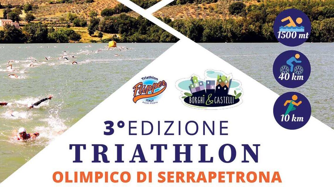 Triathlon Olimpico di Serrapetrona: il 28 luglio si corre la terza edizione