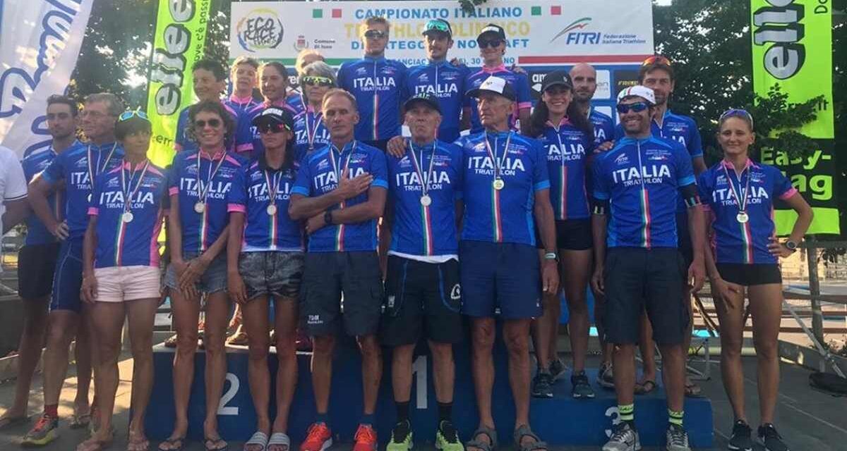 Tutti i Campioni Italiani Age Group di triathlon olimpico 2019
