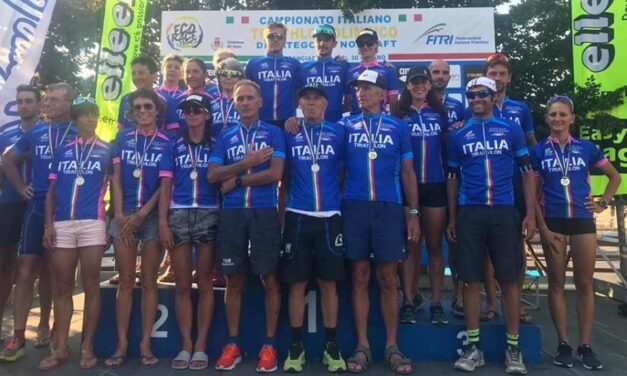 Tutti i Campioni Italiani Age Group di triathlon olimpico 2019