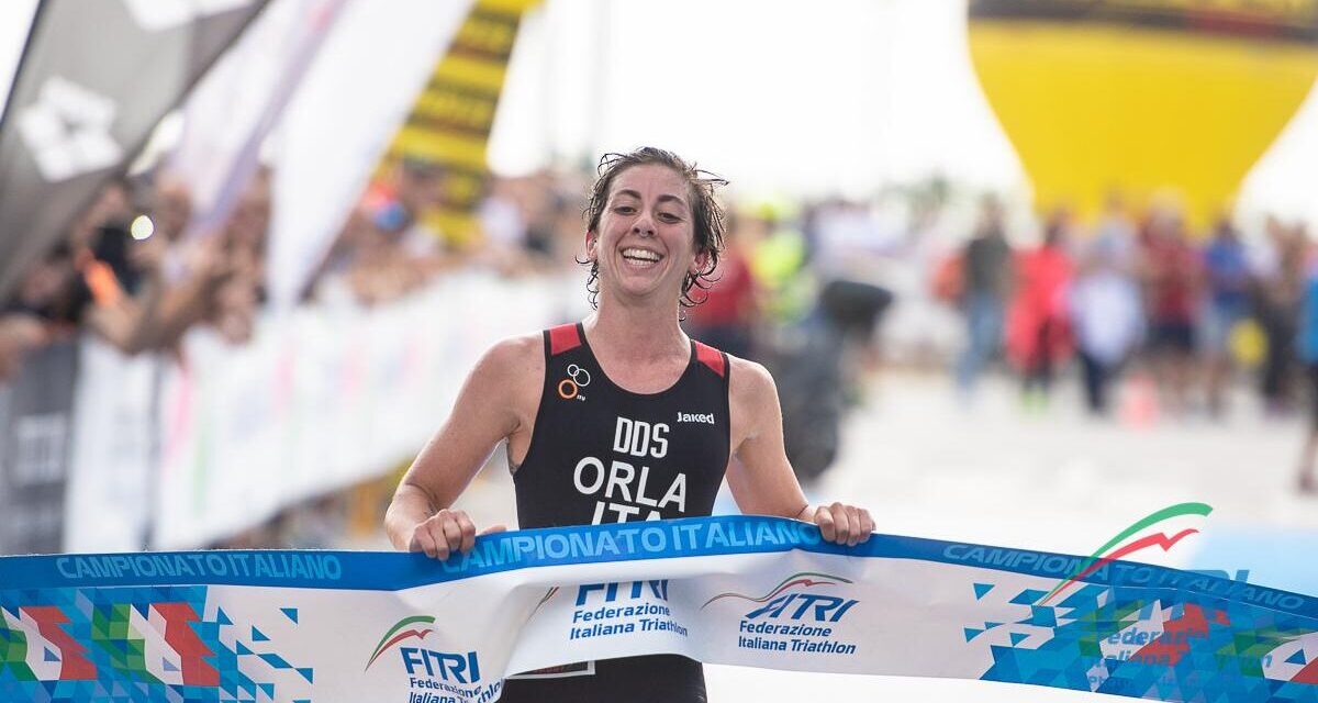 Alessia Orla vince i Tricolori di triathlon sprint 2019