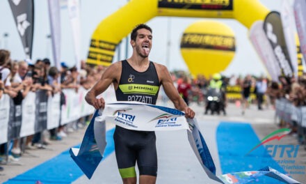 Gianluca Pozzatti è campione italiano di triathlon sprint 2019