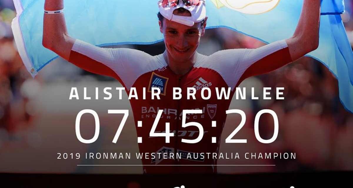 Alistair Brownlee è da record all’Ironman Western Australia 2019 e… prenota un posto per Kona 2020