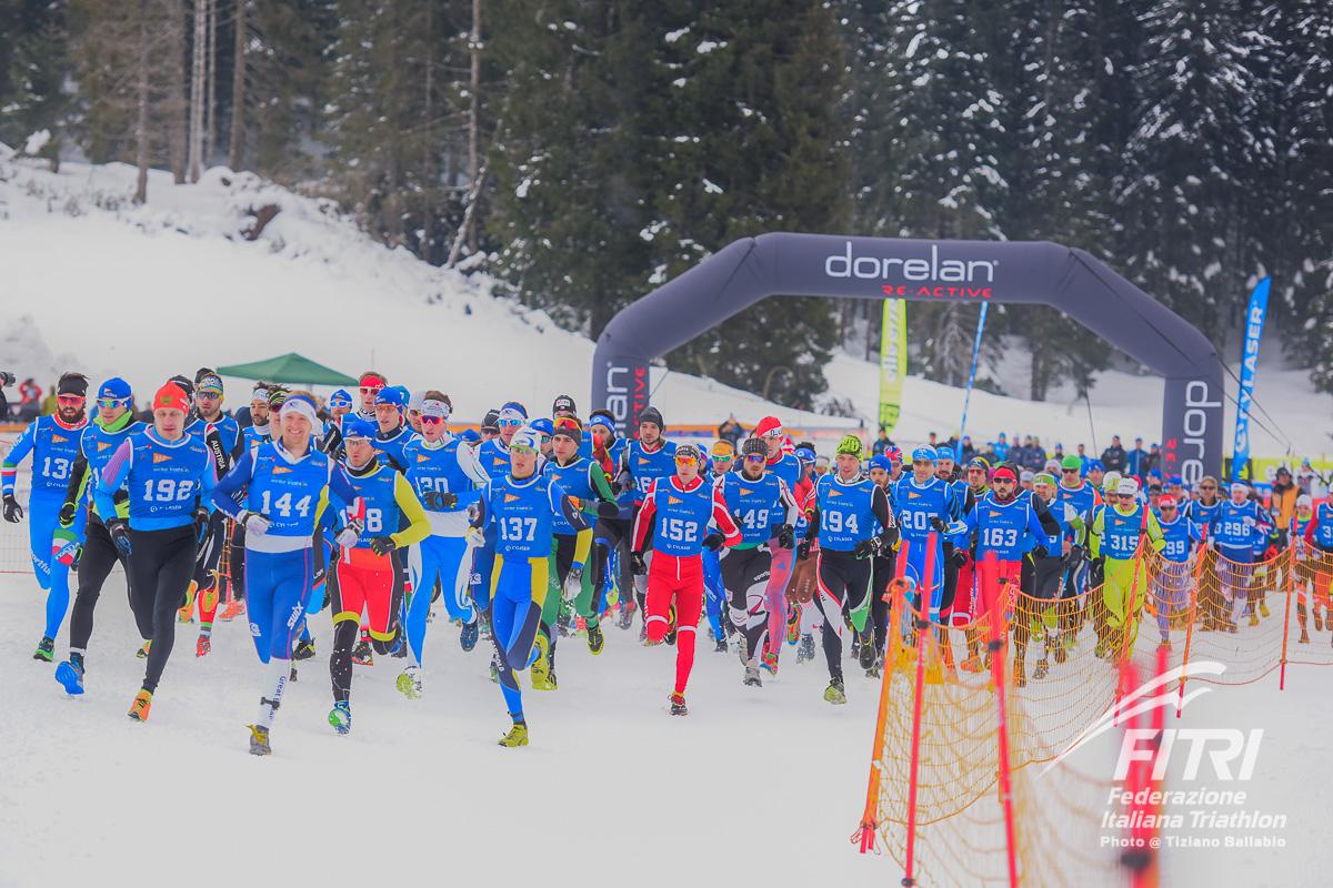 Asiago Winter Triathlon (©FiTri / Tiziano Ballabio)