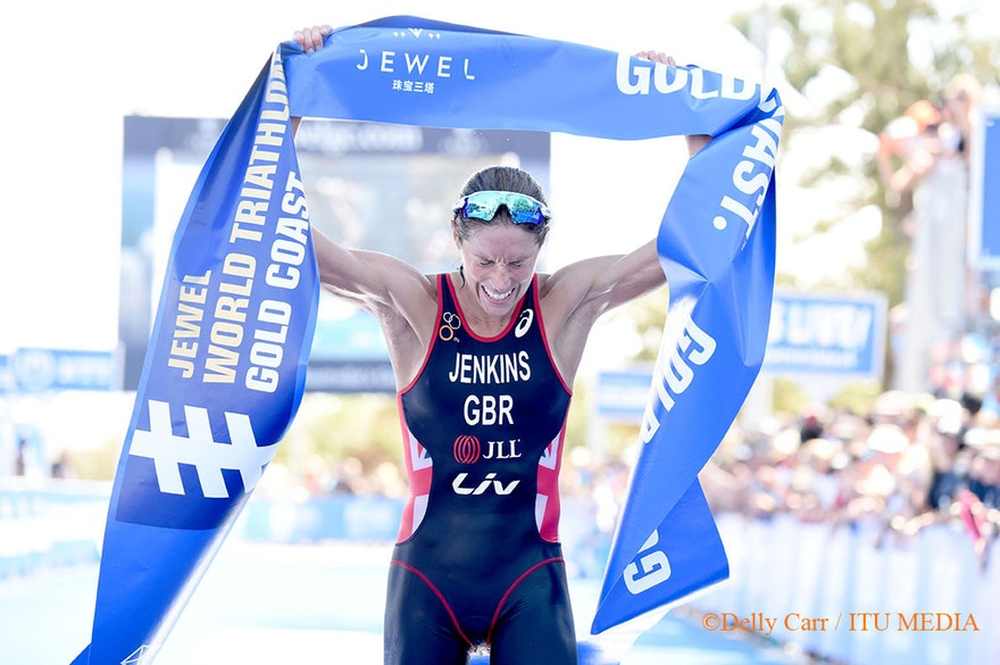 La britannica Helen Jenkins prima nella Grand Final ITU Triathlon 2016 in Gold Coast (Foto ©Delly Carr / ITU Media).